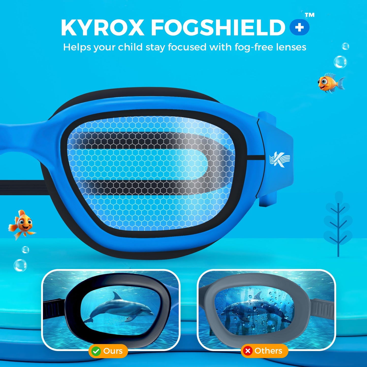 Kyrox Kids Swim Goggles
